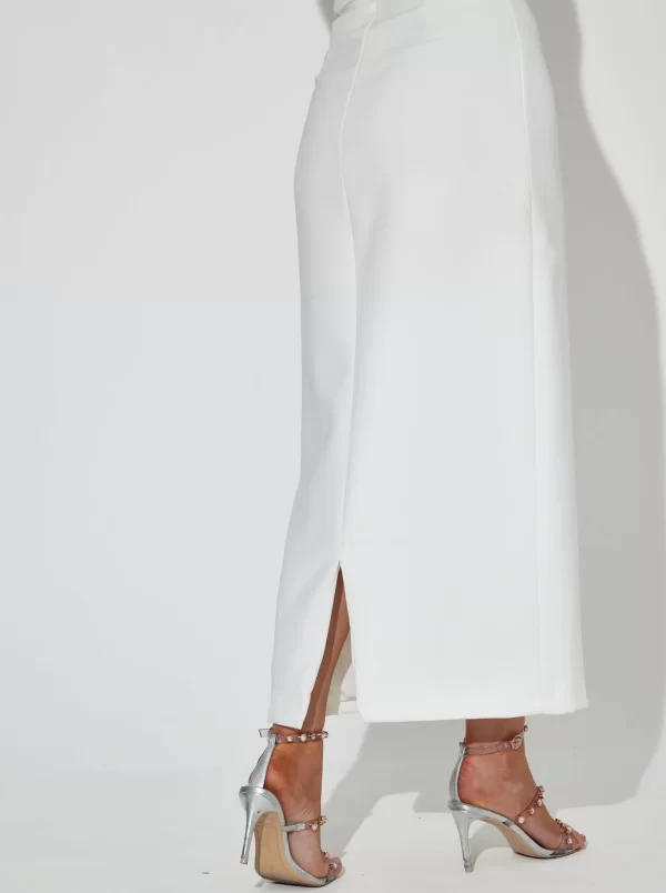 The Pearl Trim Midi Dress - Image 4